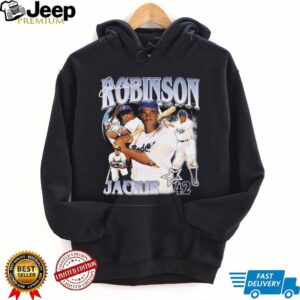 Men’s Brooklyn Dodgers Jackie Robinson #42 Tee Men’s Brooklyn Dodgers Jackie Robinson #42 Tee