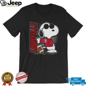Men's Louisville Cardinals Peanuts Joe Cool T Shirt