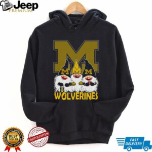 Men’s Navy Michigan Wolverines Gameday Gnomes T Shirt Men’s Navy Michigan Wolverines Gameday Gnomes T Shirt