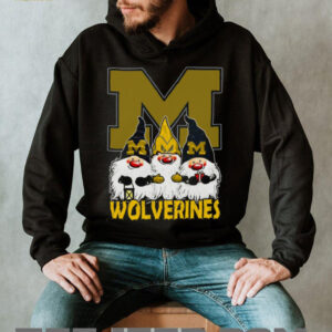 Men's Navy Michigan Wolverines Gameday Gnomes T Shirt