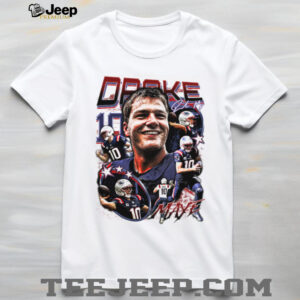 Men’s New England Patriots Drake Maye Bootleg Style T Shirt Men’s New England Patriots Drake Maye Bootleg Style T Shirt