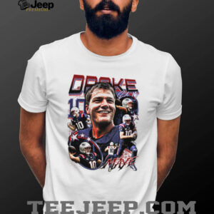 Men's New England Patriots Drake Maye Bootleg Style T Shirt