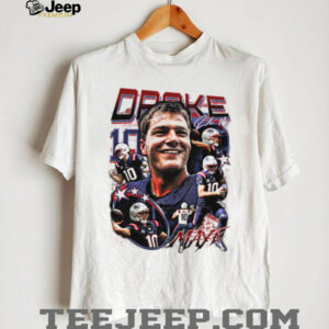 Men's New England Patriots Drake Maye Bootleg Style T Shirt