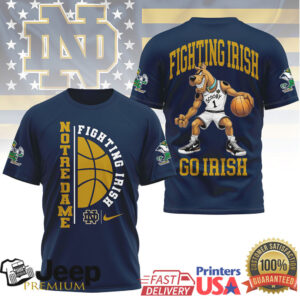 Men's Notre Dame Fighting Irish Looney Tunes Graphic T Shirt