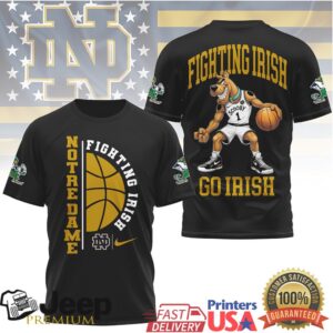 Men's Notre Dame Fighting Irish Looney Tunes Graphic T Shirt