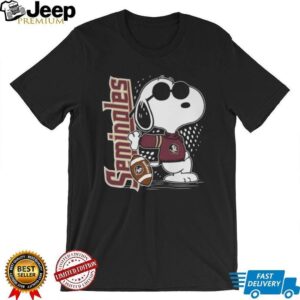 Men's Peanuts Florida State Seminoles Snoopy Graphic T Shirt