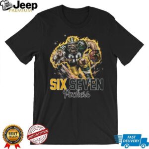 Men's Six Seven Green Bay Packers Graphic T Shirt