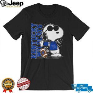 Men'sWomen's Kentucky Wildcats Snoopy Long Sleeve Shirt