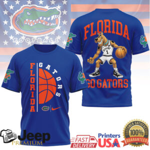 Men'sYouth Florida Gators Go Gators Basketball T Shirt