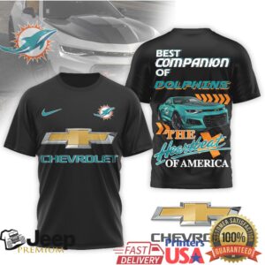 Miami Dolphins Official NFL Chevrolet 3D Shirt