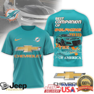 Miami Dolphins Official NFL Chevrolet 3D Shirt