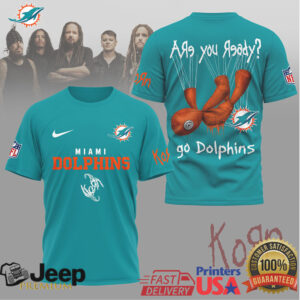 Miami Dolphins Official NFL Korn Fan Shirt