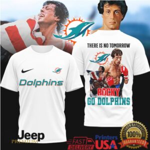 Miami Dolphins Official NFL Rocky 3D Shirt