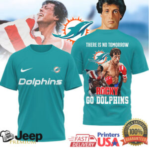 Miami Dolphins Official NFL Rocky 3D Shirt