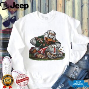 Miami Hurricanes beat Ohio State Buckeyes Playoffs Retro Rivalries Football Artwork shirt