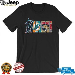 Miami Sports Mashup T Shirt