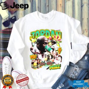 Michael Jordan Be Like Mike Vintage Graphic Tee