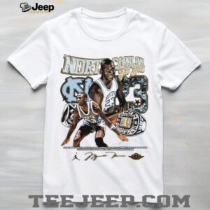 Michael Jordan North Carolina Tar Heels Commemorative T Shirt Michael Jordan North Carolina Tar Heels Commemorative T Shirt