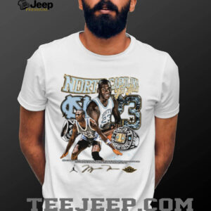Michael Jordan North Carolina Tar Heels Commemorative T Shirt