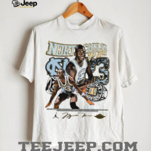 Michael Jordan North Carolina Tar Heels Commemorative T Shirt