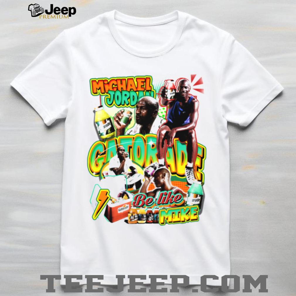 Michael Jordan x Gatorade Be Like Mike Graphic Tee Michael Jordan x Gatorade Be Like Mike Graphic Tee