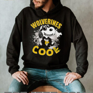 Michigan Wolverines Peanuts Joe Cool T Shirt