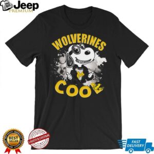 Michigan Wolverines Peanuts Joe Cool T Shirt