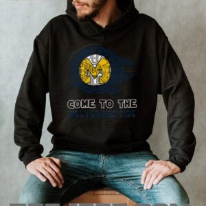 Michigan Wolverines Star Wars Millennium Falcon Mashup T Shirt