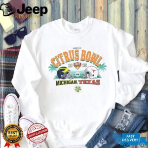 Michigan Wolverines vs Texas Longhorns NCAA Division I FBS Cheez It Citrus Bowl 2025 shirt