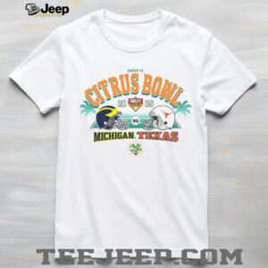 Michigan Wolverines vs Texas Longhorns NCAA Division I FBS Cheez It Citrus Bowl 2025 shirt