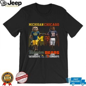Michigan x Chicago The Ultimate Weekend Fan Shirt