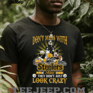 Mickey, Donald, & Goofy Pittsburgh Steelers Huddle Up T Shirt Mickey, Donald, & Goofy Pittsburgh Steelers Huddle Up T Shirt