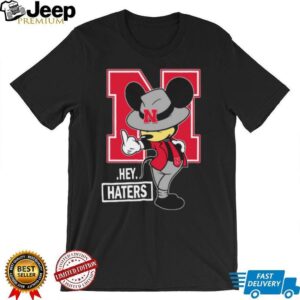 Mickey Hey Hater Nebraska Cornhuskers T Shirt Mickey Hey Hater Nebraska Cornhuskers T Shirt