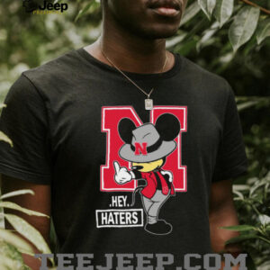 Mickey Hey Hater Nebraska Cornhuskers T Shirt