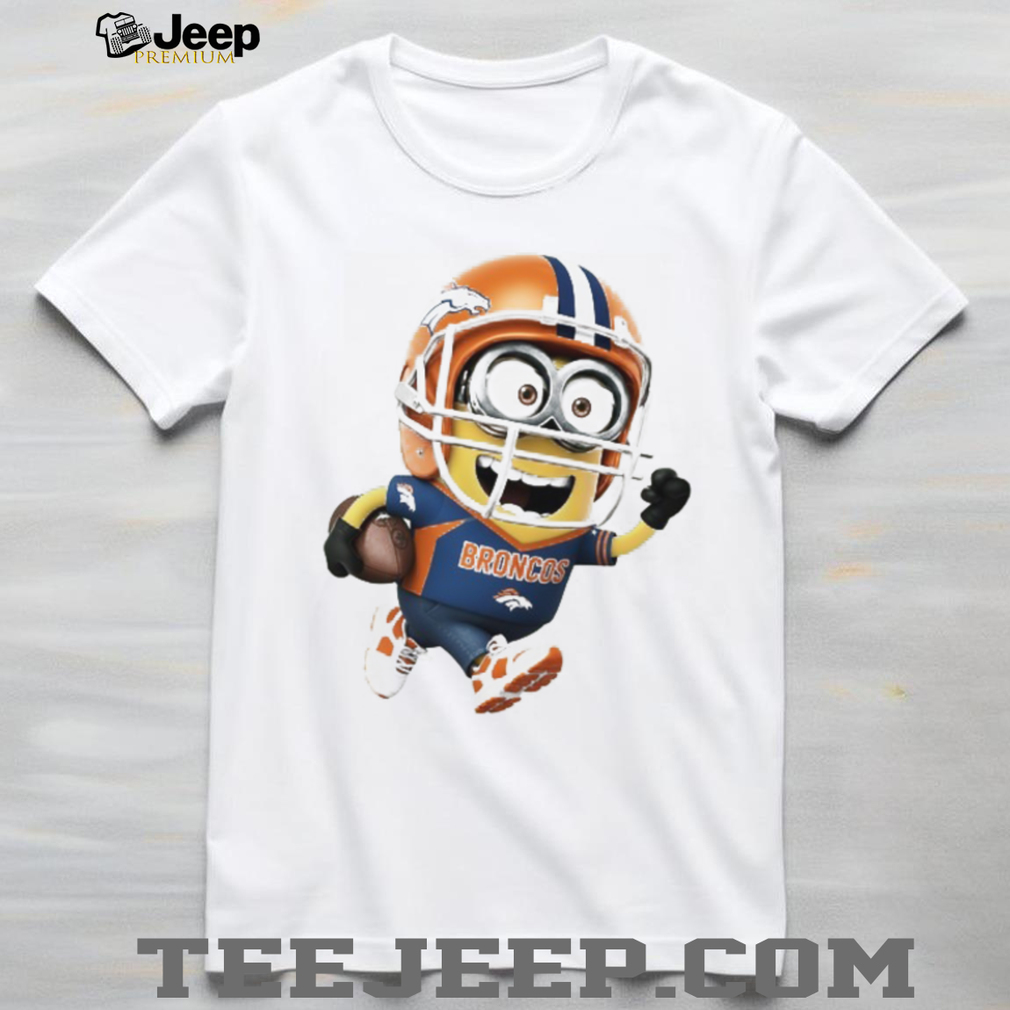 Minion Denver Broncos Football Fan T Shirt Minion Denver Broncos Football Fan T Shirt
