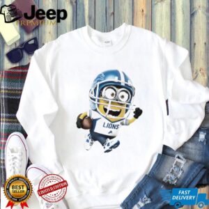 Minion Detroit Lions NFL Football T Shirt