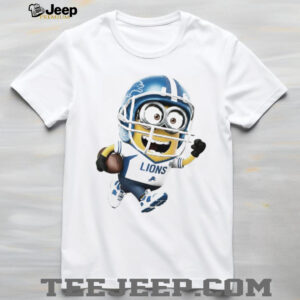 Minion Detroit Lions NFL Football T Shirt