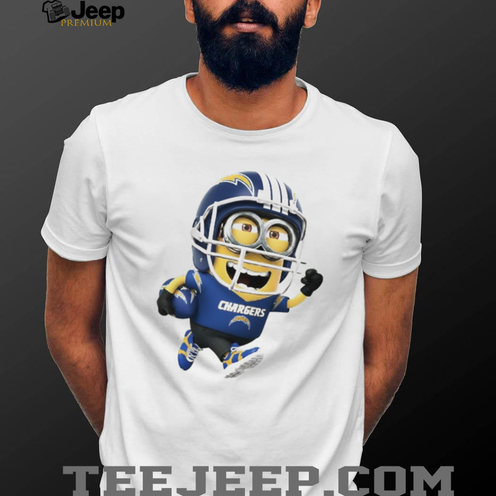 Minion Mayhem Chargers Edition T Shirt Minion Mayhem Chargers Edition T Shirt