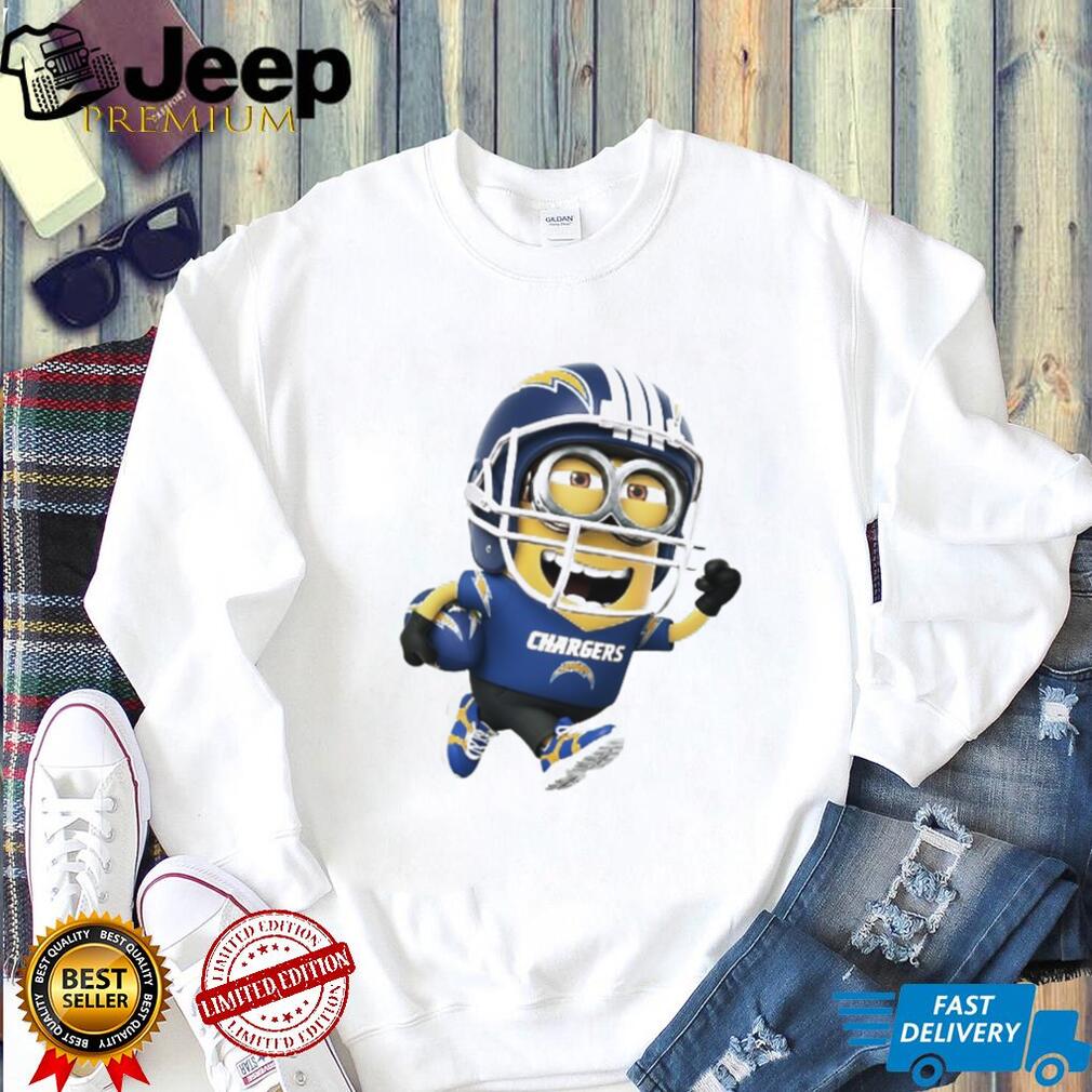 Minion Mayhem Chargers Edition T Shirt Minion Mayhem Chargers Edition T Shirt