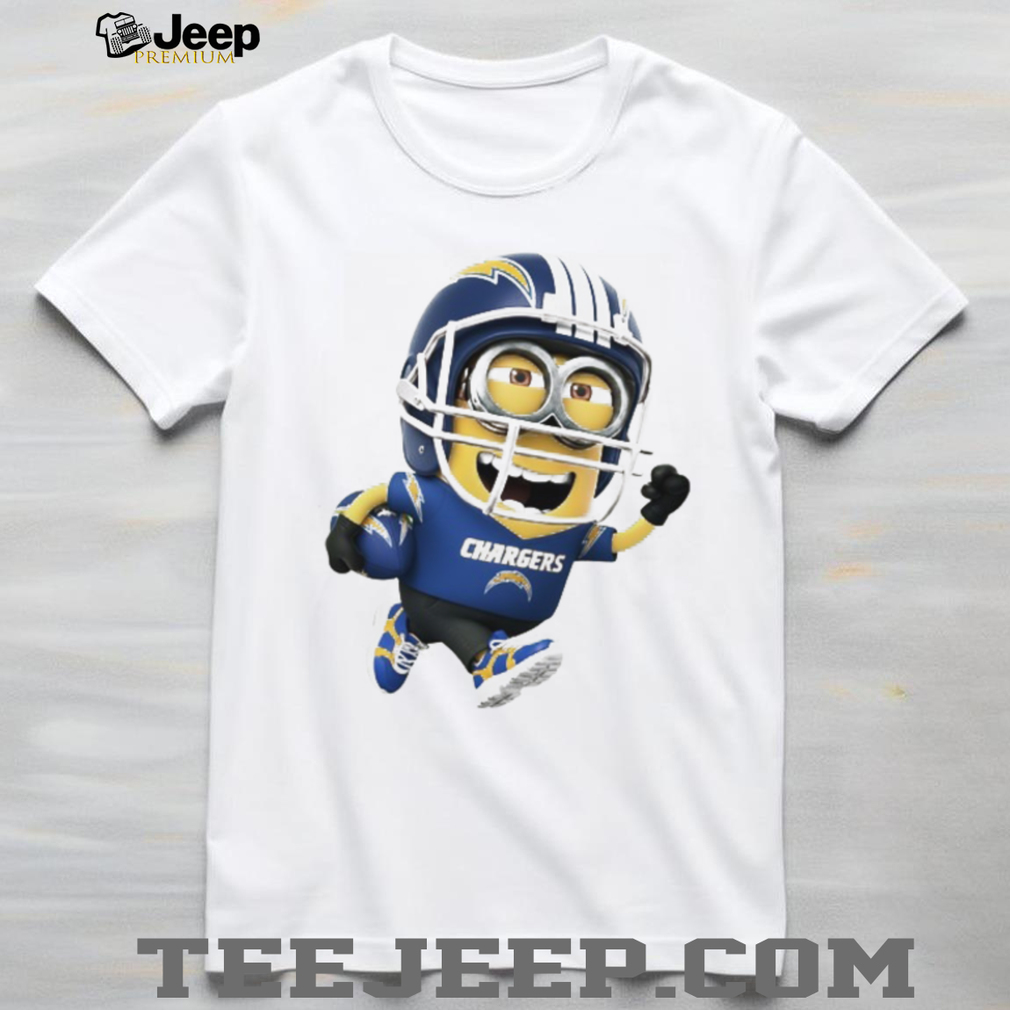 Minion Mayhem Chargers Edition T Shirt Minion Mayhem Chargers Edition T Shirt