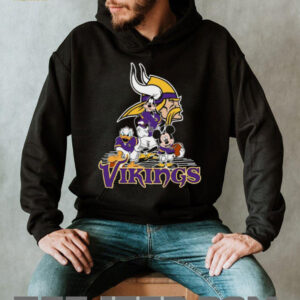 Minnesota Vikings Disney Characters Mickey Donald Goofy NFL T Shirt Minnesota Vikings Disney Characters Mickey Donald Goofy NFL T Shirt