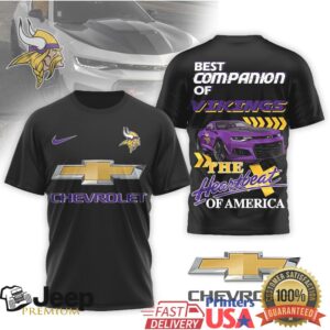 Minnesota Vikings Official NFL Chevrolet 3D Shirt