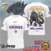 Minnesota Vikings Official NFL Thanos 3D Shirt Minnesota Vikings Official NFL Thanos 3D Shirt