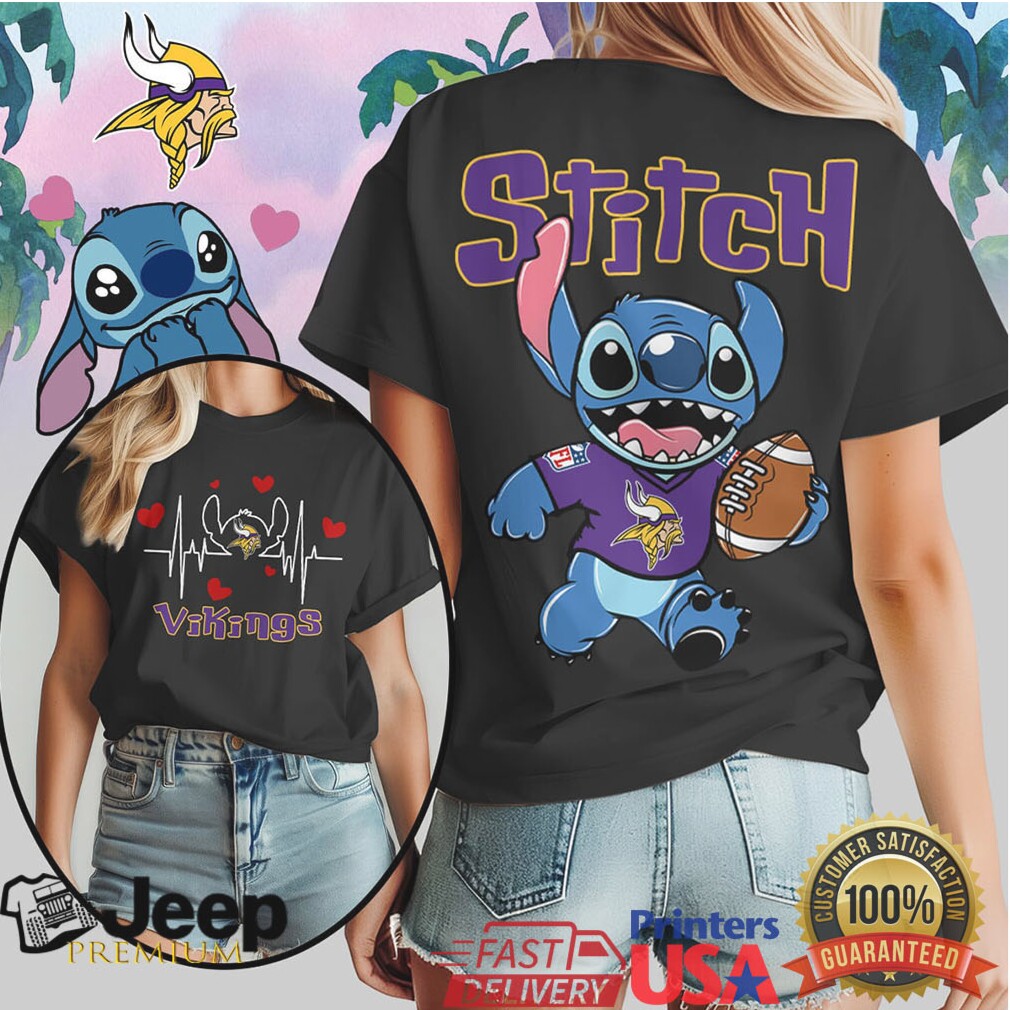 Minnesota Vikings Official NFL Stitch Women Shirt Minnesota Vikings Official NFL Stitch Women Shirt