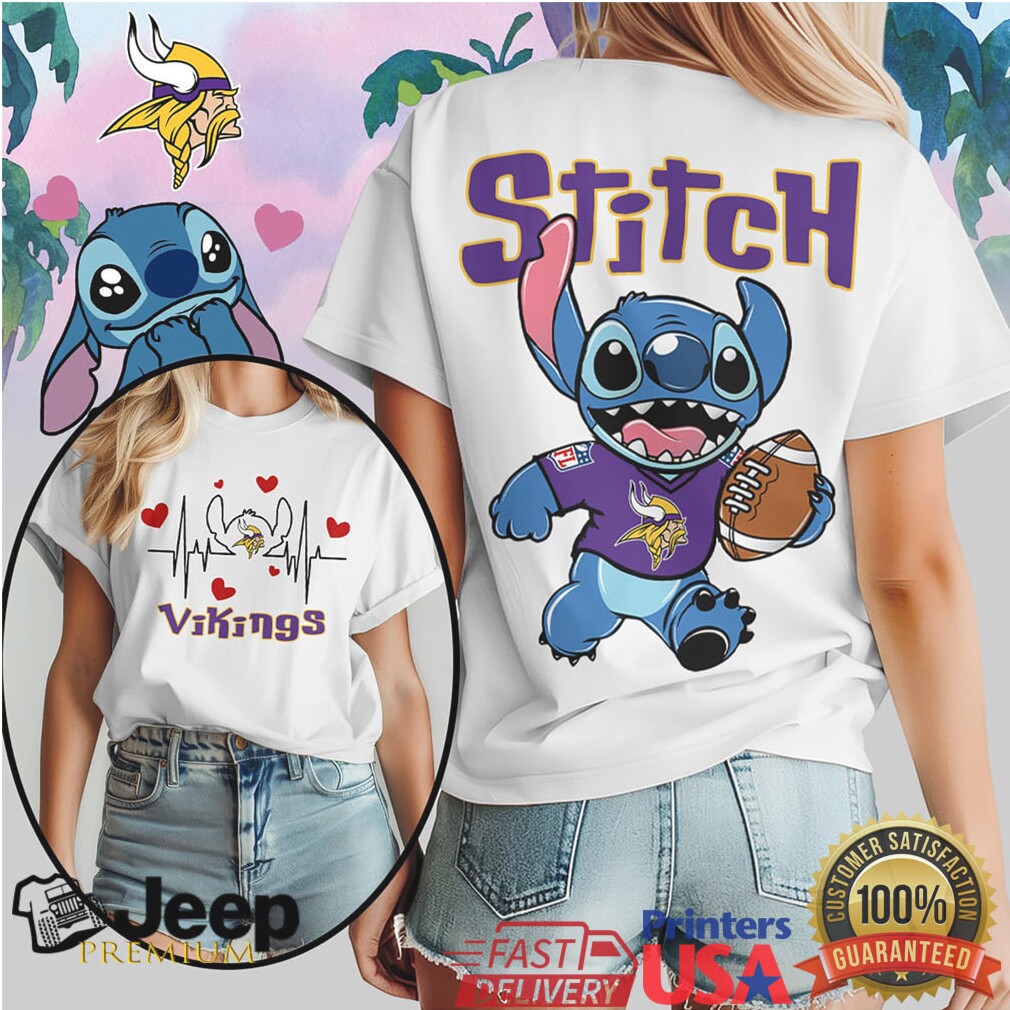 Minnesota Vikings Official NFL Stitch Women Shirt Minnesota Vikings Official NFL Stitch Women Shirt