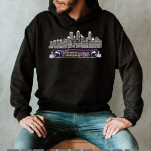 Minnesota Vikings Skyline T Shirt Minnesota Vikings Skyline T Shirt