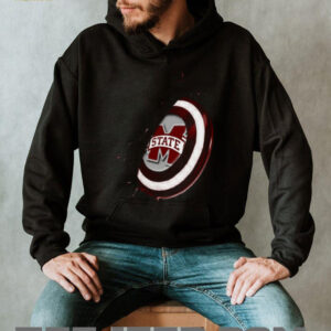 Mississippi State Bulldogs 3D Burst Logo T Shirt