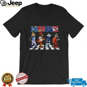 Missouri Abbey Road Mascots T Shirt