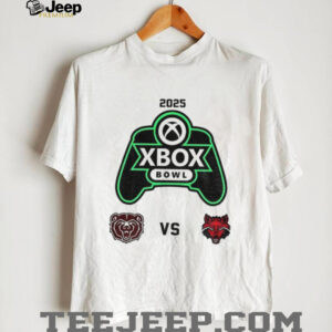 Missouri State Bears vs Arkansas State Red Wolves 2025 Xbox Bowl Matchup shirt Missouri State Bears vs Arkansas State Red Wolves 2025 Xbox Bowl Matchup shirt