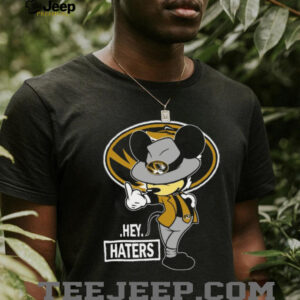 Mizzou Hey Haters Middle Finger T Shirt Mizzou Hey Haters Middle Finger T Shirt